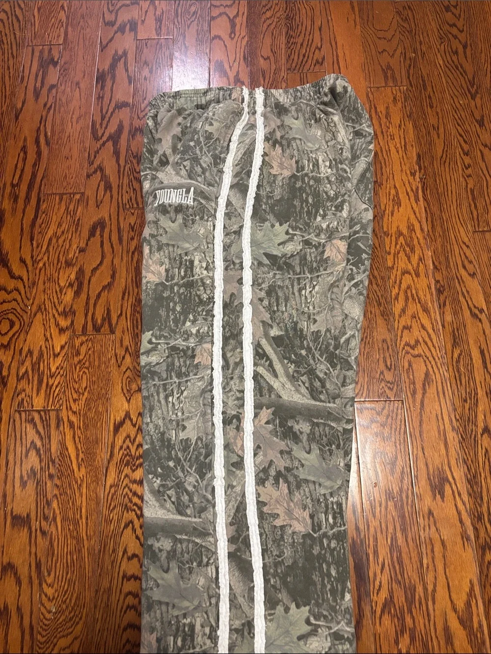 YoungLA yla Camo Sweatpants Size: Large